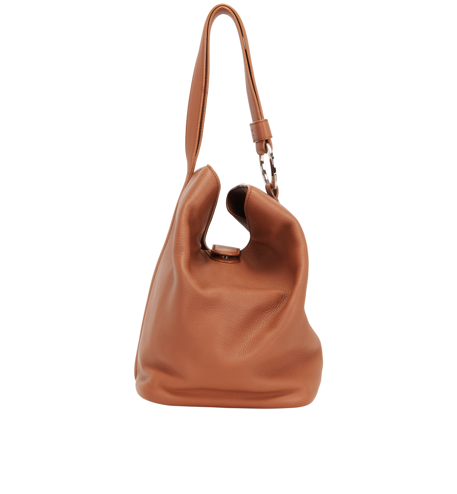 Poker Hobo, &pound;850, Handbags, Brown, Leather, Side view